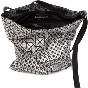 Bao Bao Issey Miyake Silver Crunchy Tote New in Dust bag